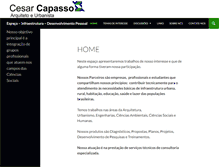 Tablet Screenshot of capasso.net.br